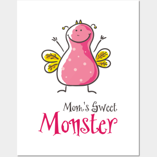 Mom's Sweet Monster Posters and Art